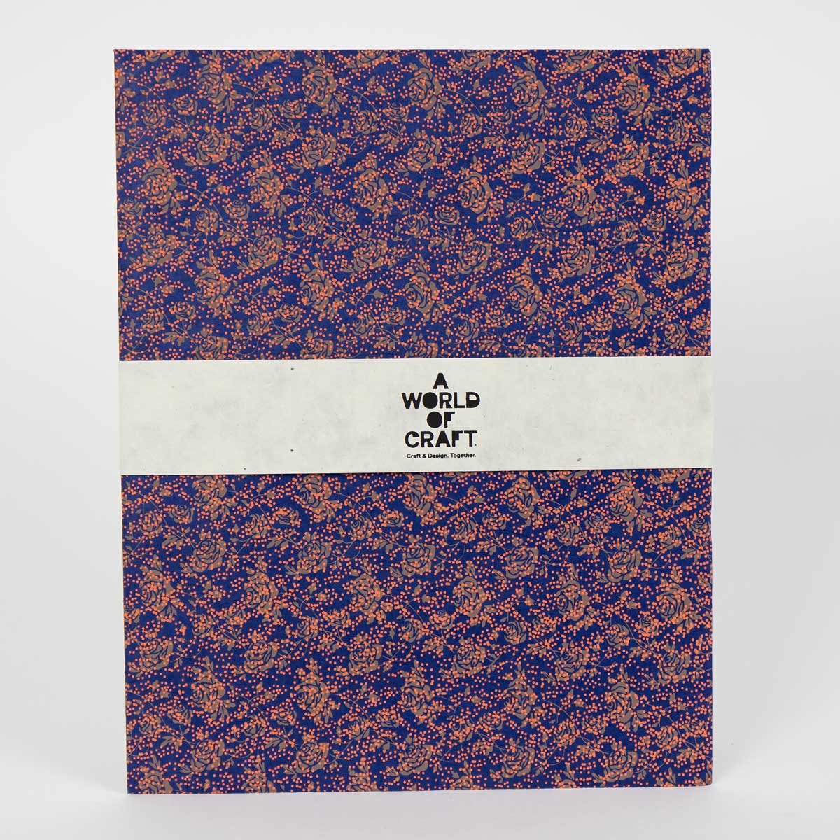 ROSY Papersheet 50x70, blue/orange