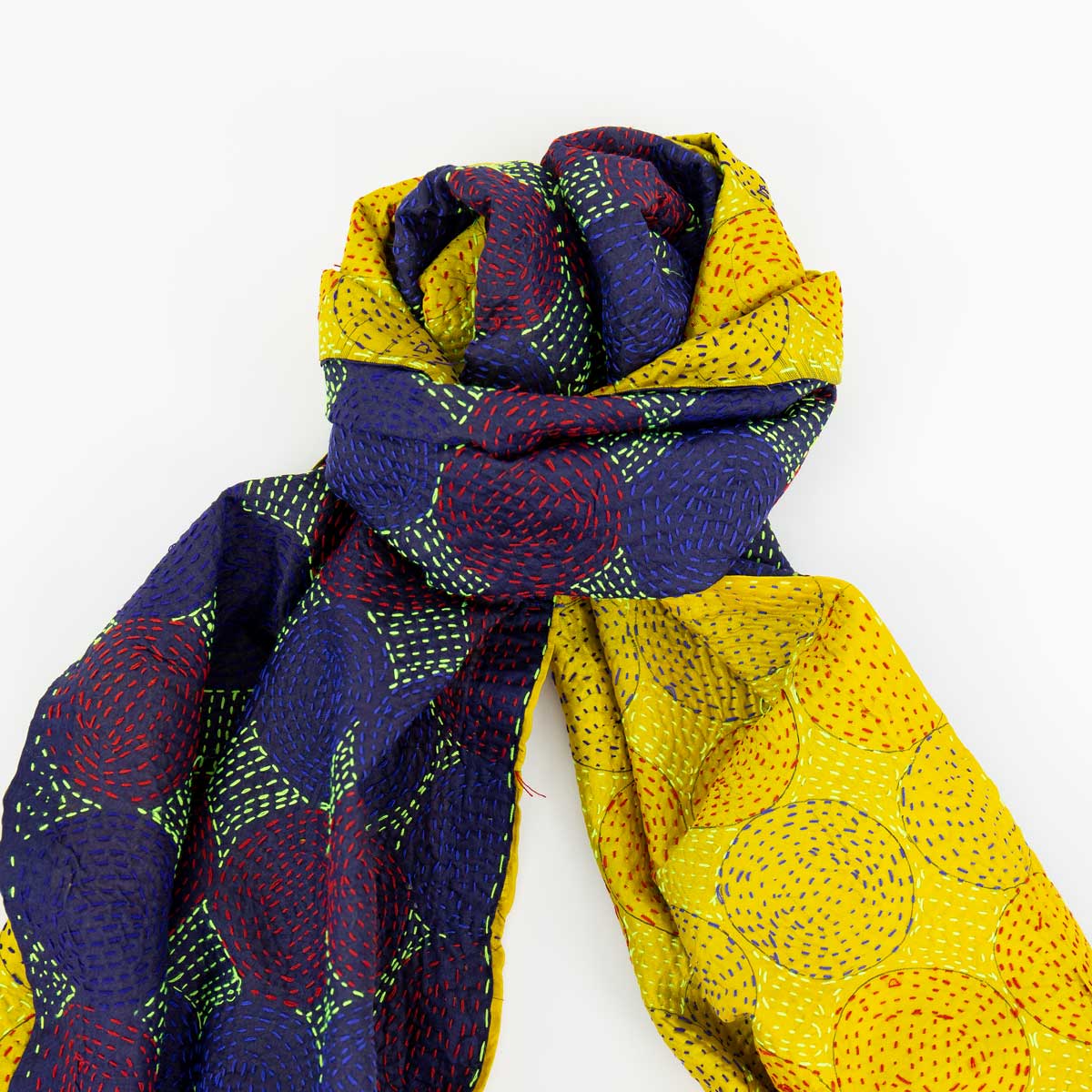 ROUND VINTAGE Silk scarf S, no11
