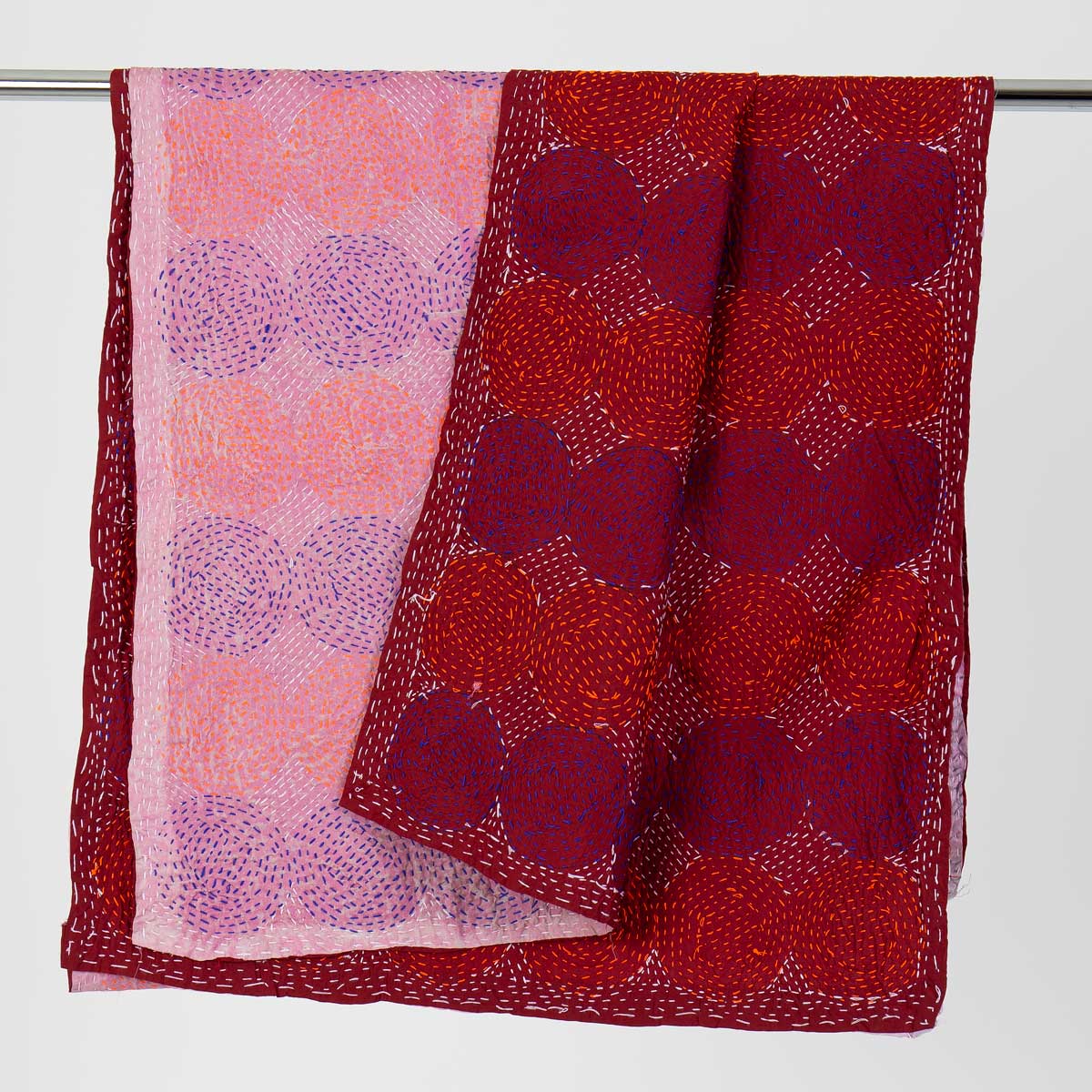 ROUND VINTAGE Silk scarf S, no11