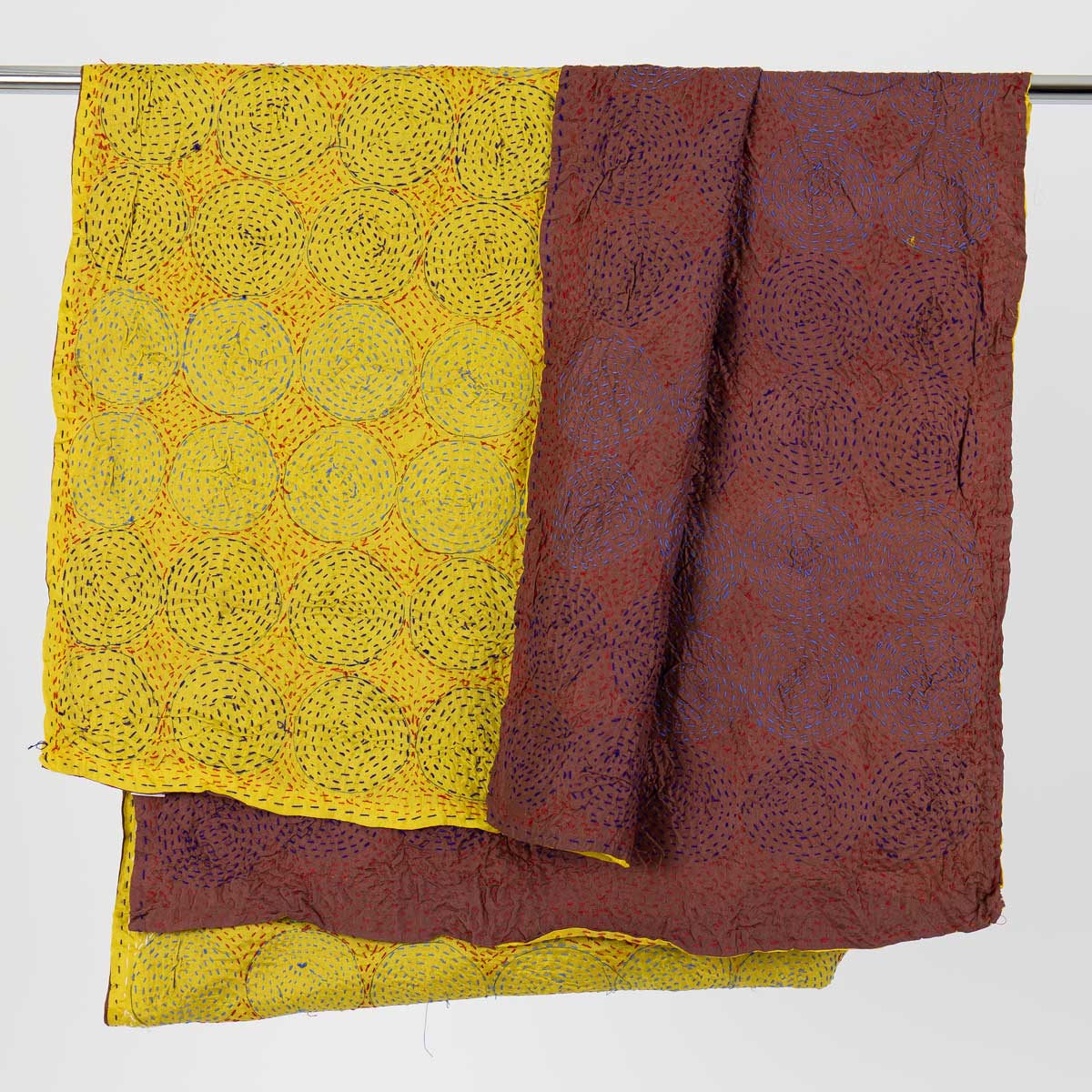 ROUND VINTAGE Sidensjal S, no16