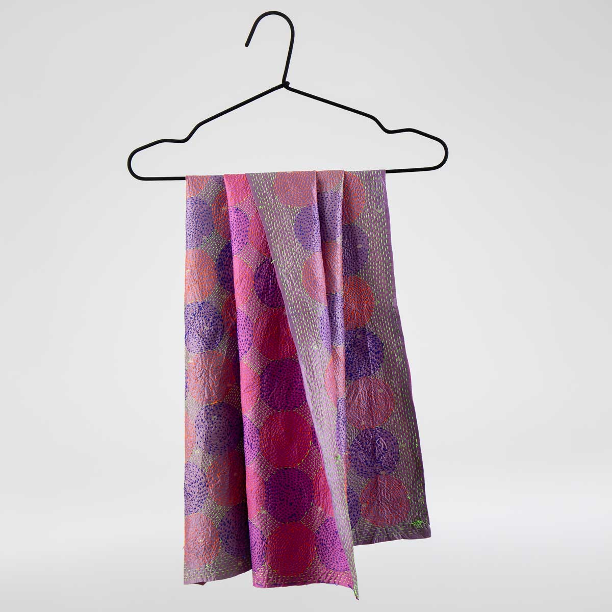 ROUND VINTAGE Silk scarf S, no20