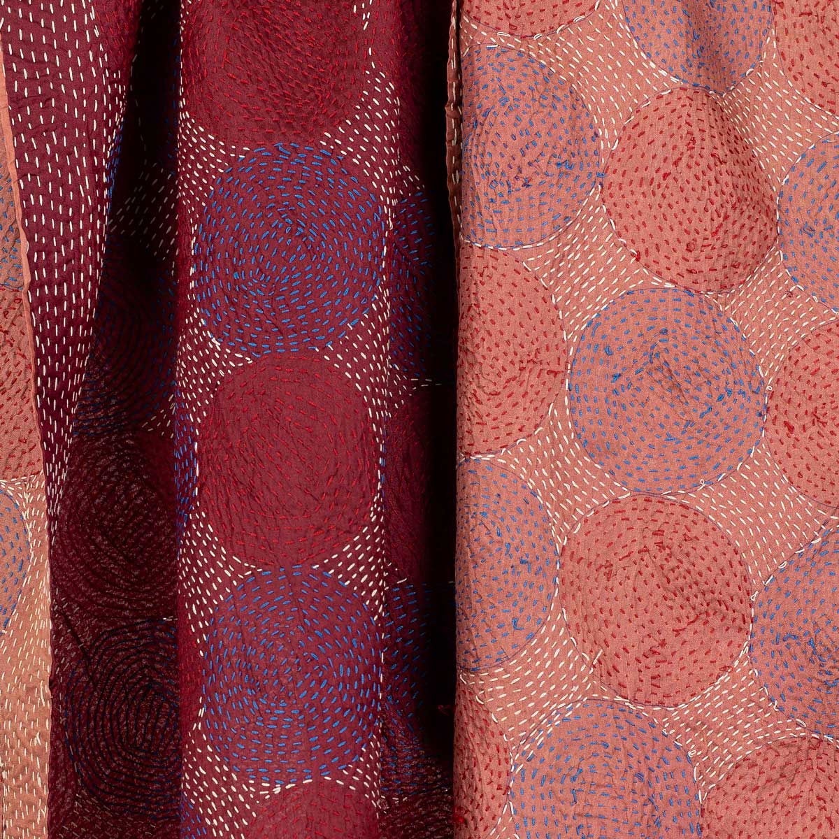 ROUND VINTAGE Silk scarf S, no 4