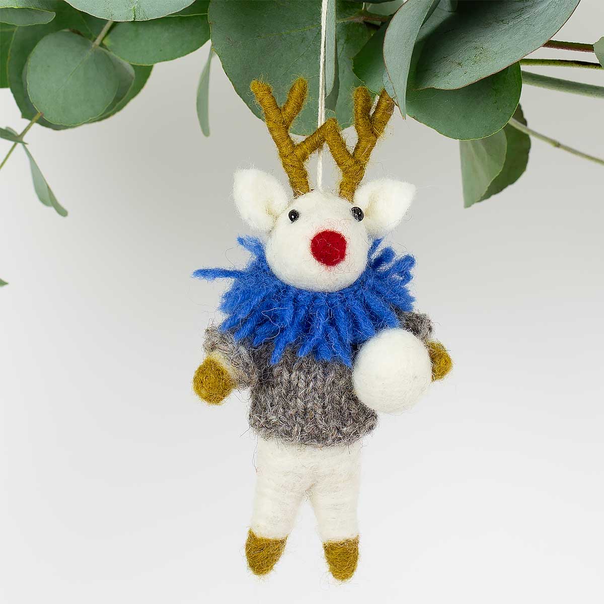 RUDOLF W BLUE COLLAR Julhänge