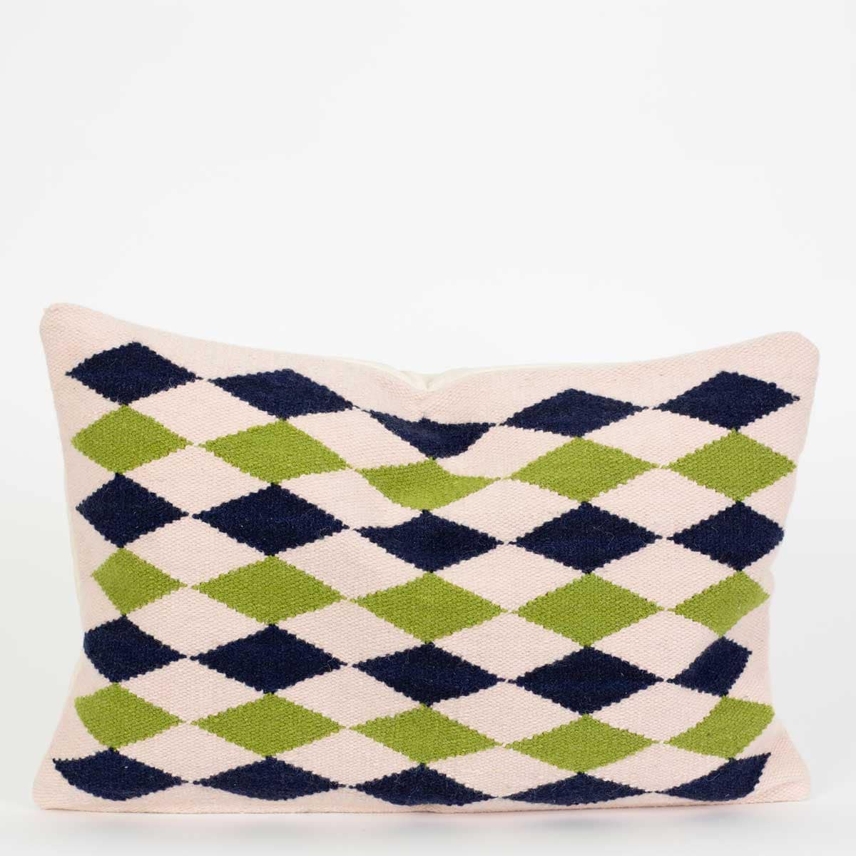 RUDY Kuddfodral 40x60, rosa/svart/gul