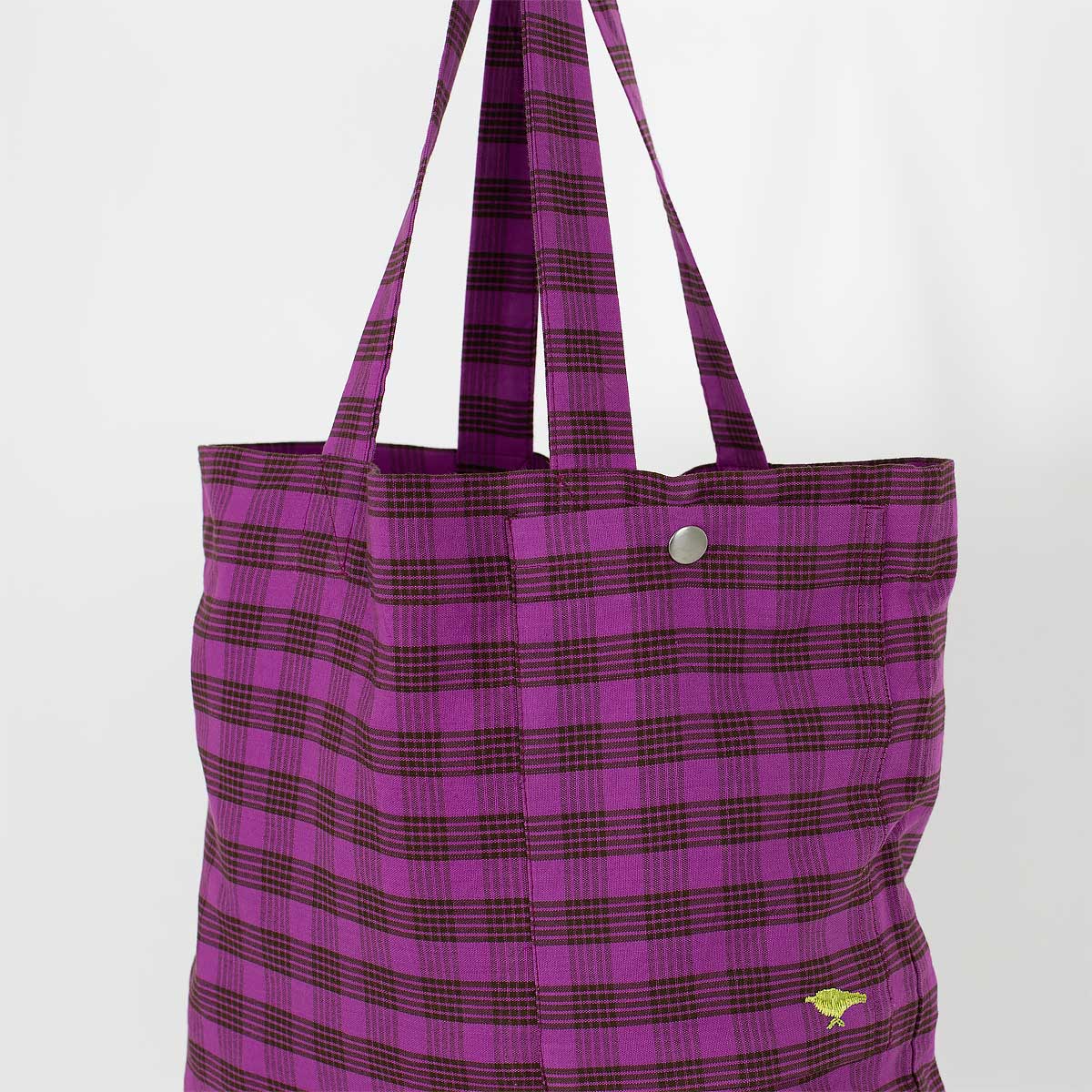 RUTA Tote bag, purple/brown
