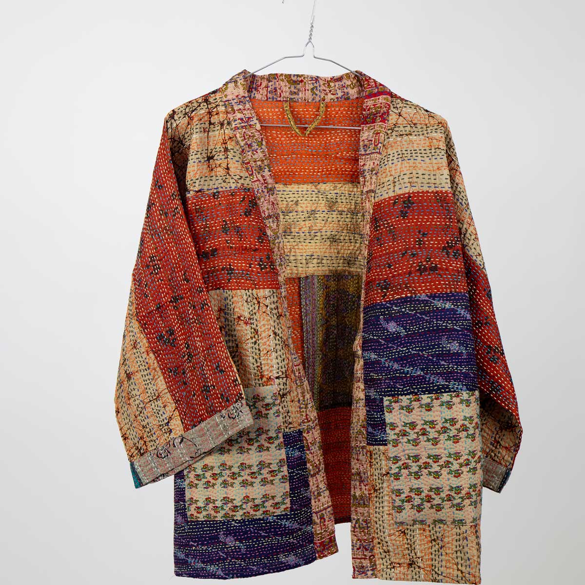 SARI SILK Kort kimono