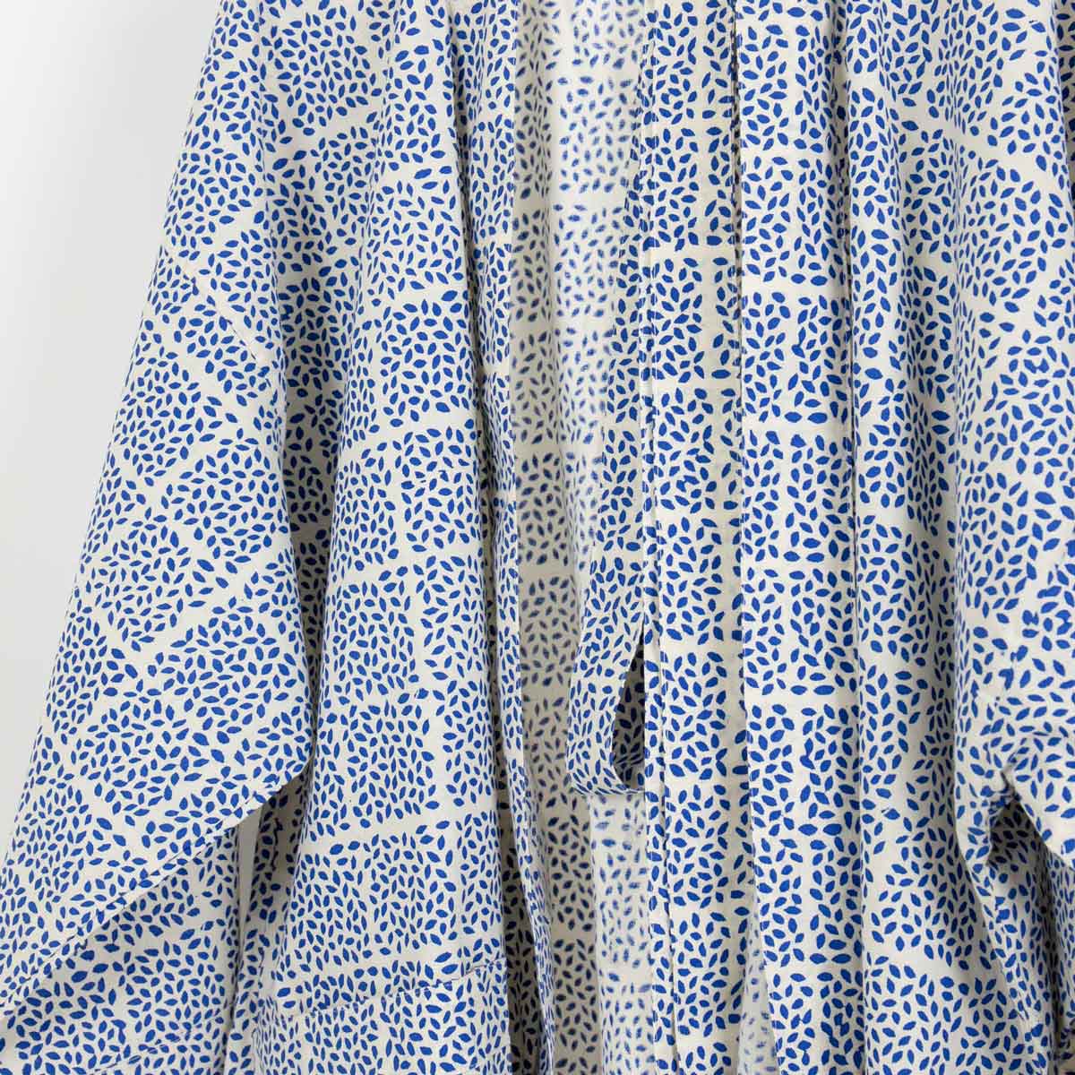 SEEDS Kimono, blue/white