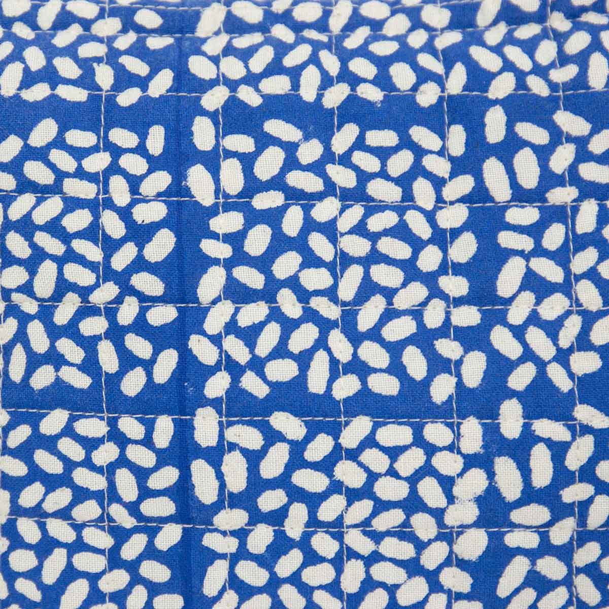 SEED Toiletry bag M, blue/white