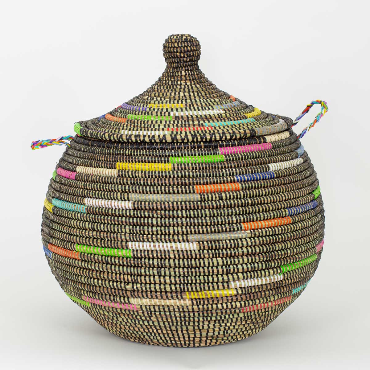 SENE ALADDIN Basket, black/multi
