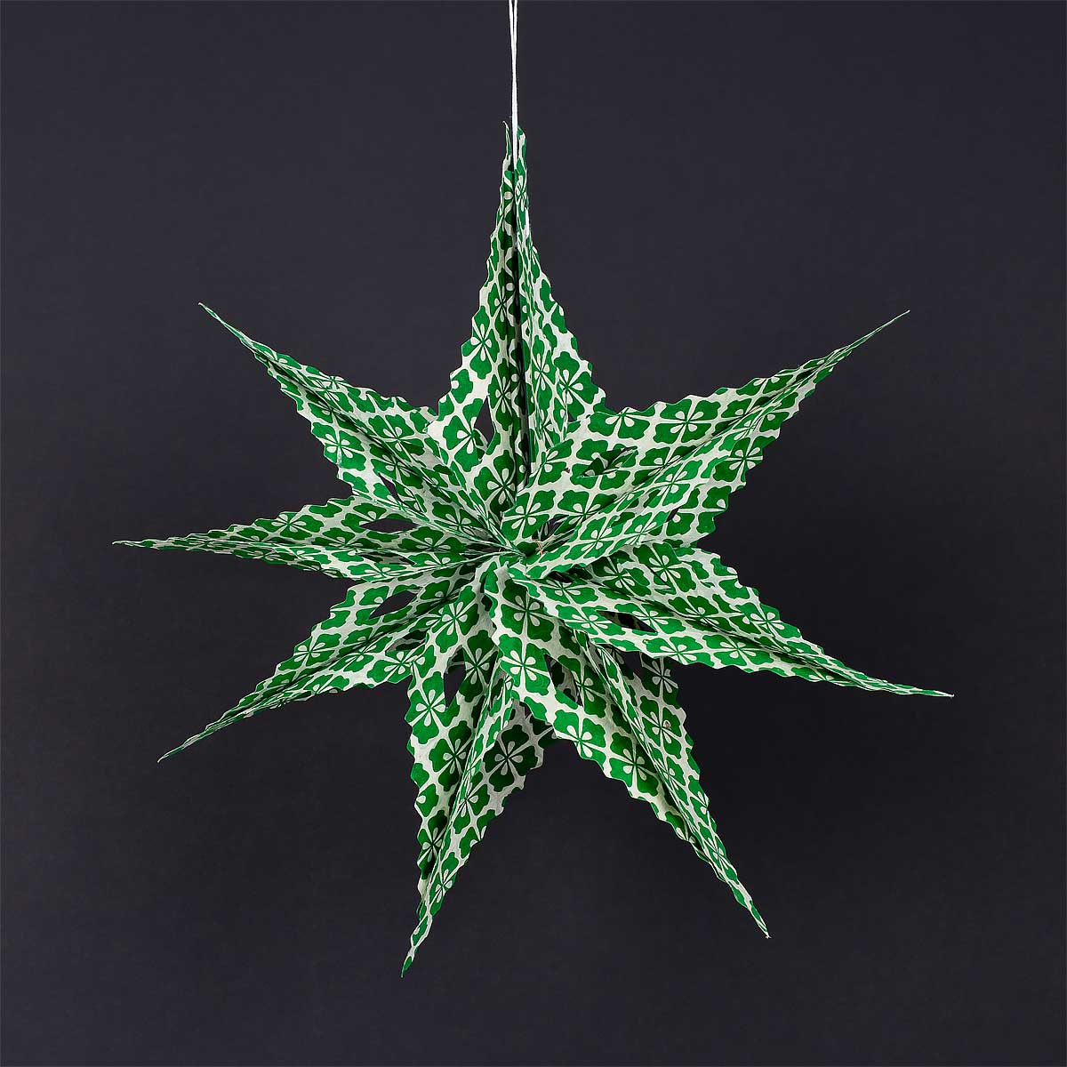 SIRIUS Stjärna, vit/grön