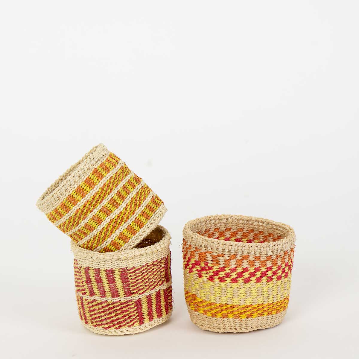 SISAL COLOR no2 Basket 3-p, XXS