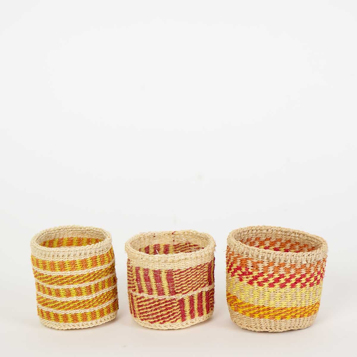 SISAL COLOR no2 Basket 3-p, XXS