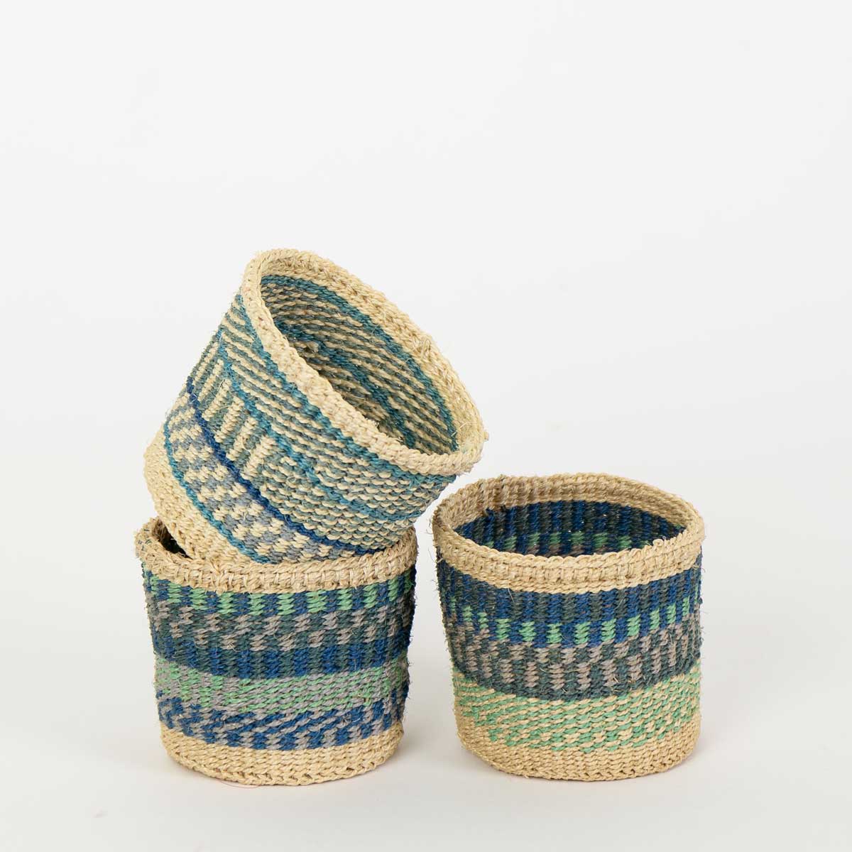 SISAL COLOR no4 Basket 3-p, XXS