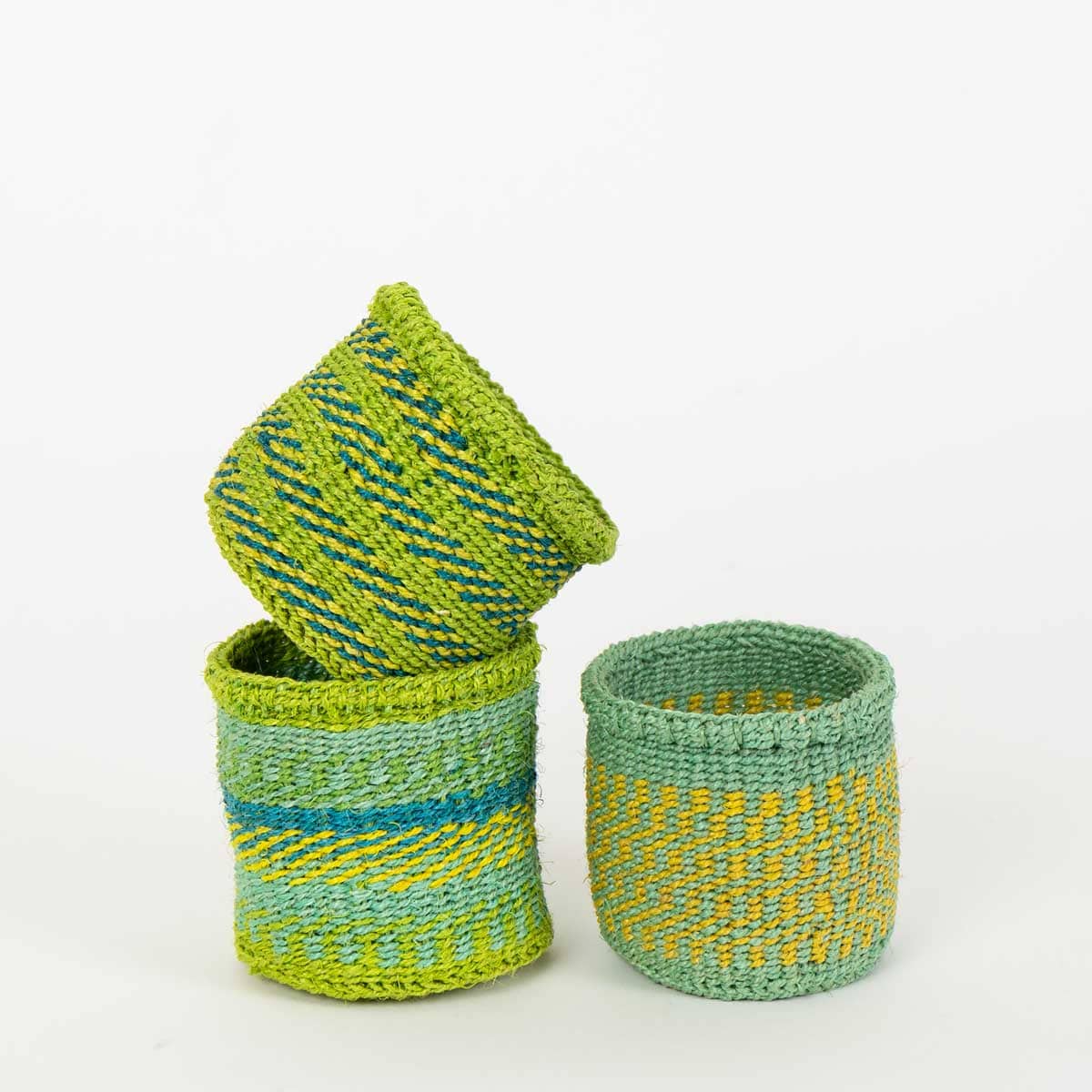 SISAL COLOR No5 Basket 3-p, XXS