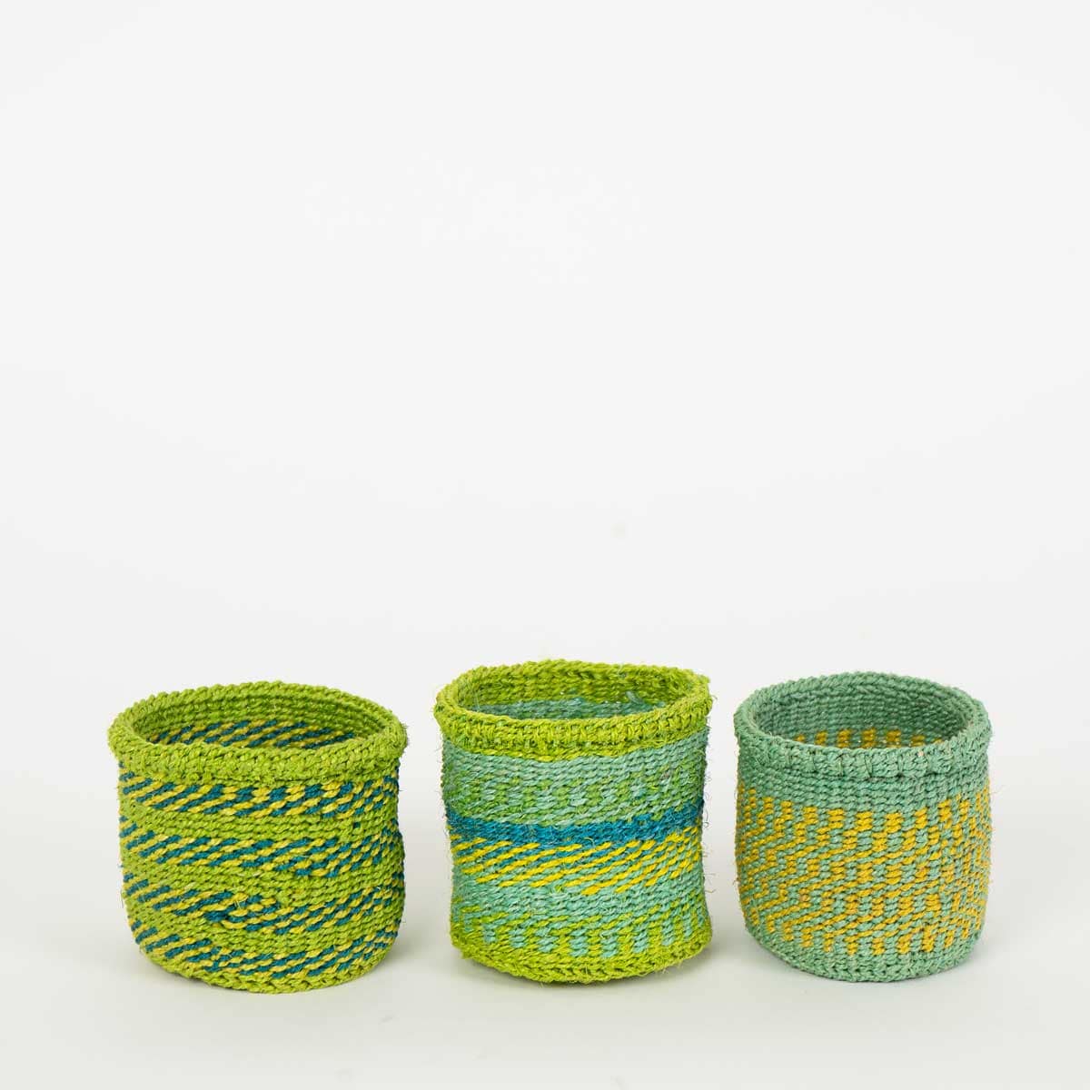 SISAL COLOR No5 Basket 3-p, XXS