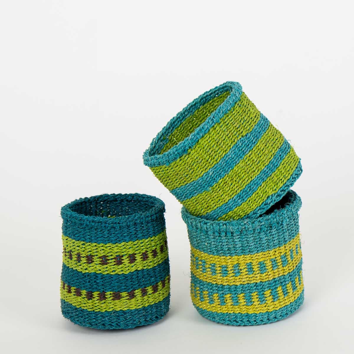 SISAL COLOR no8 Basket 3-p, XXS