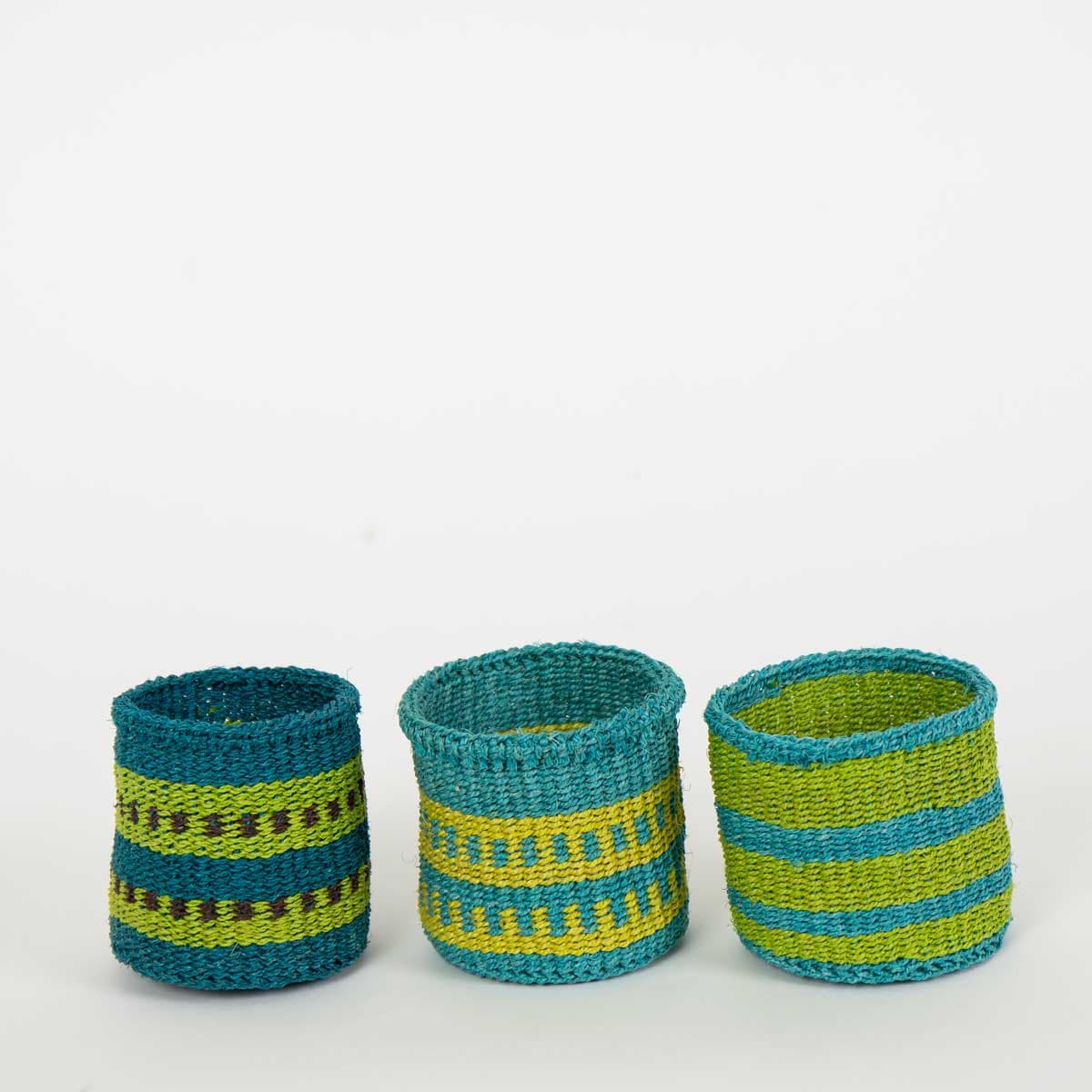 SISAL COLOR no8 Basket 3-p, XXS