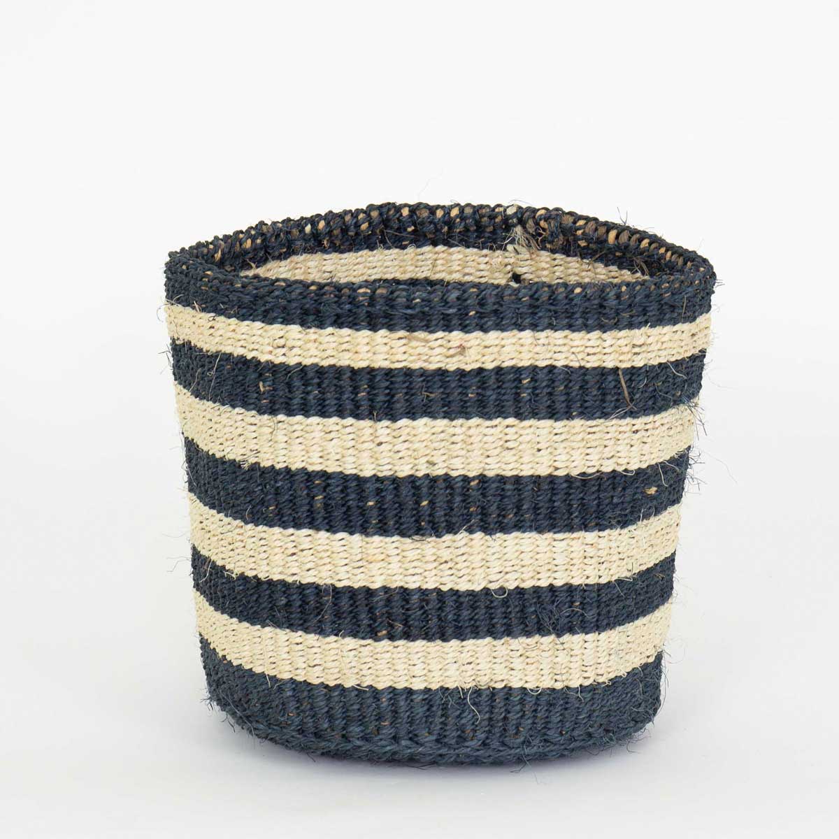 SISAL Basket M, white/black