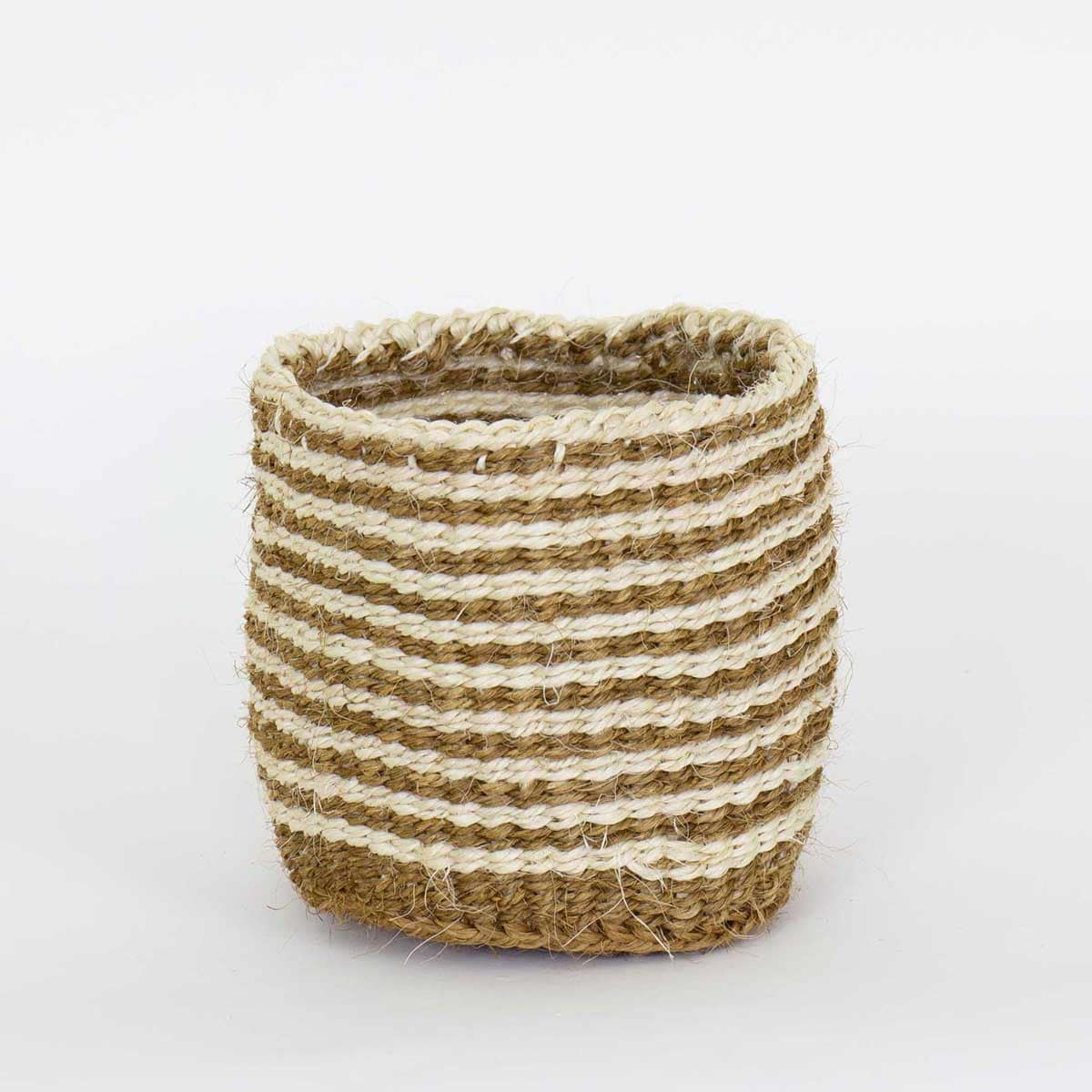 SISAL Basket S, whi/beige
