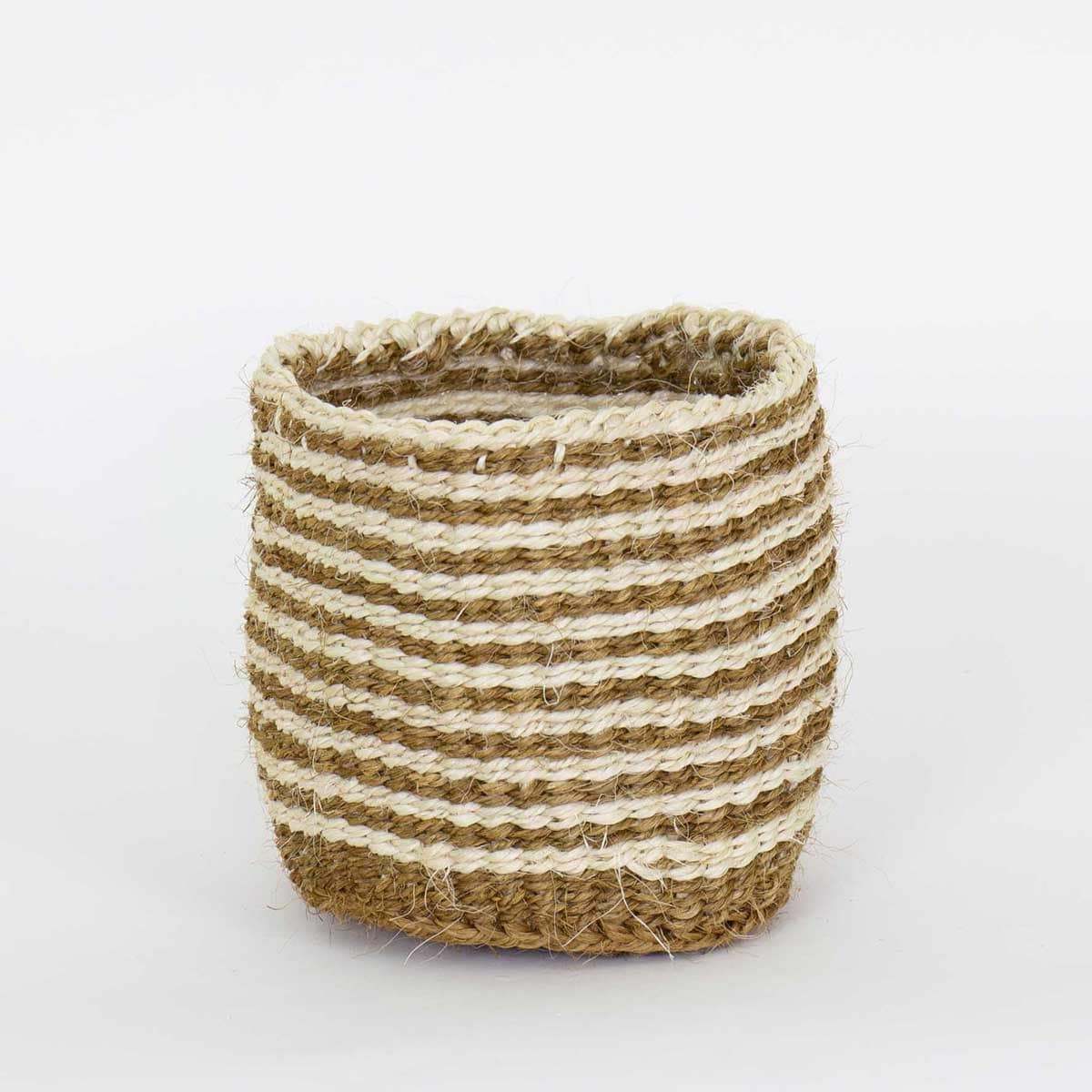 SISAL Korg S, vit/beige