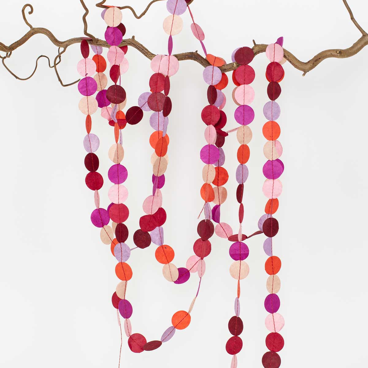 SLINGA Garland, red/pink