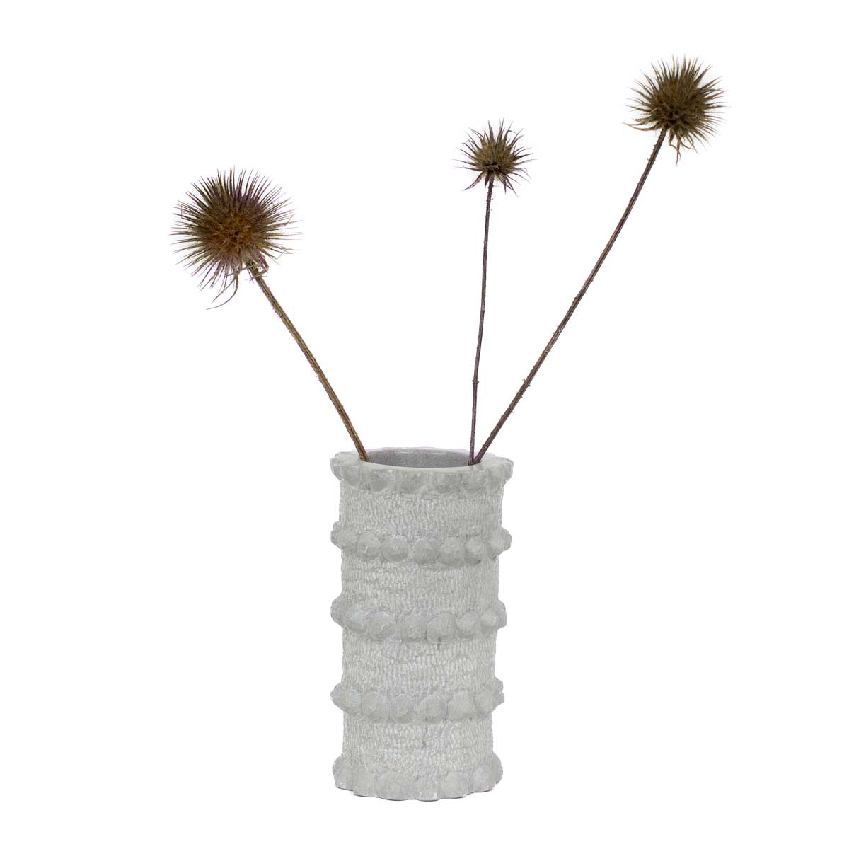 SOAPSTONE Small vase, grey