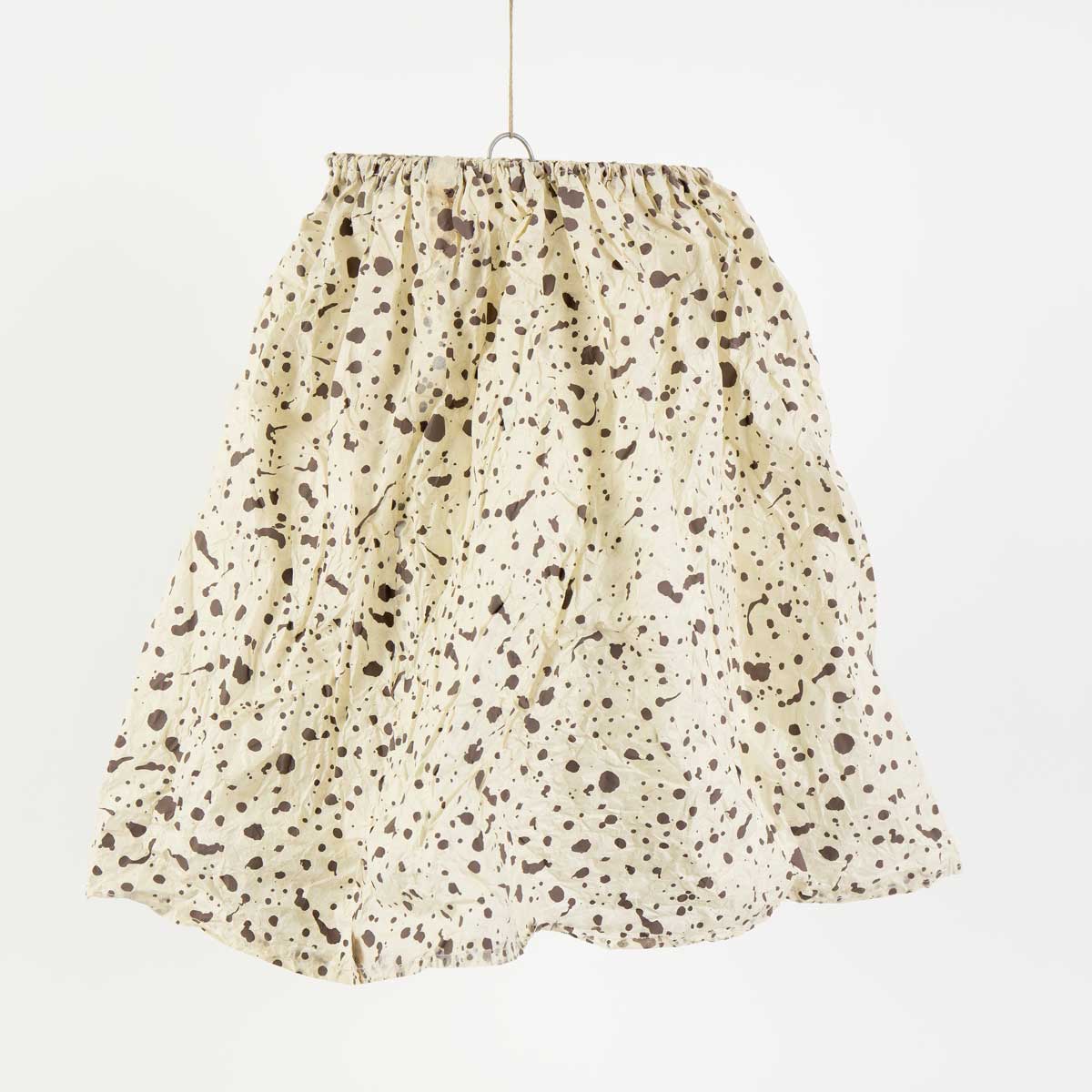 SPLASH Lampskärm L, offwhite/brun