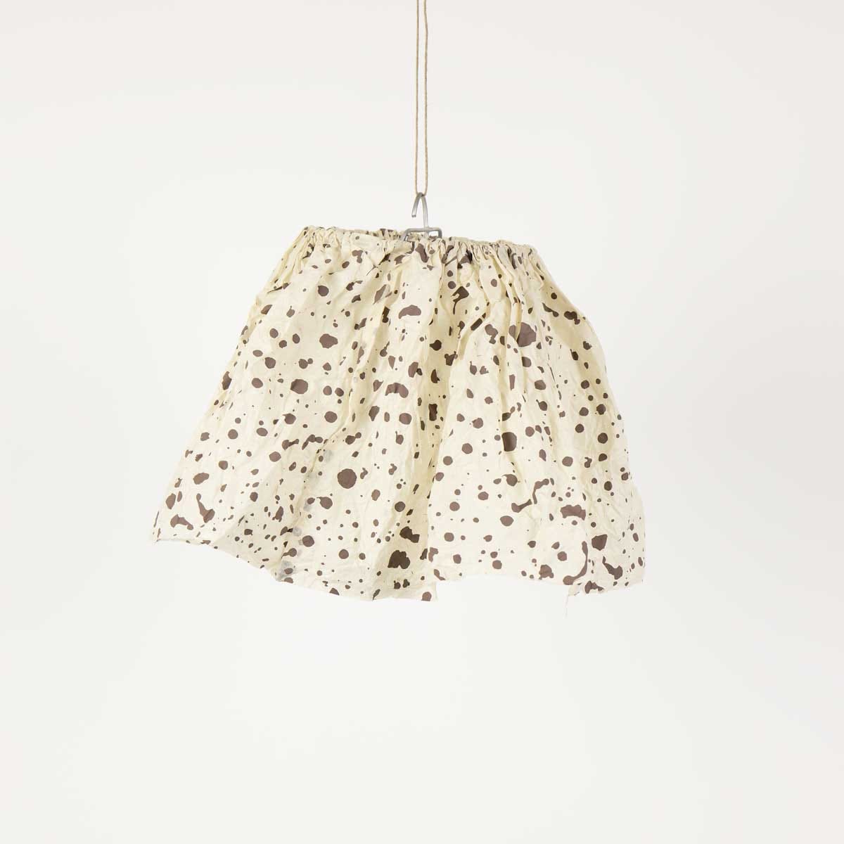 SPLASH Lampskärm S, offwhite/brun