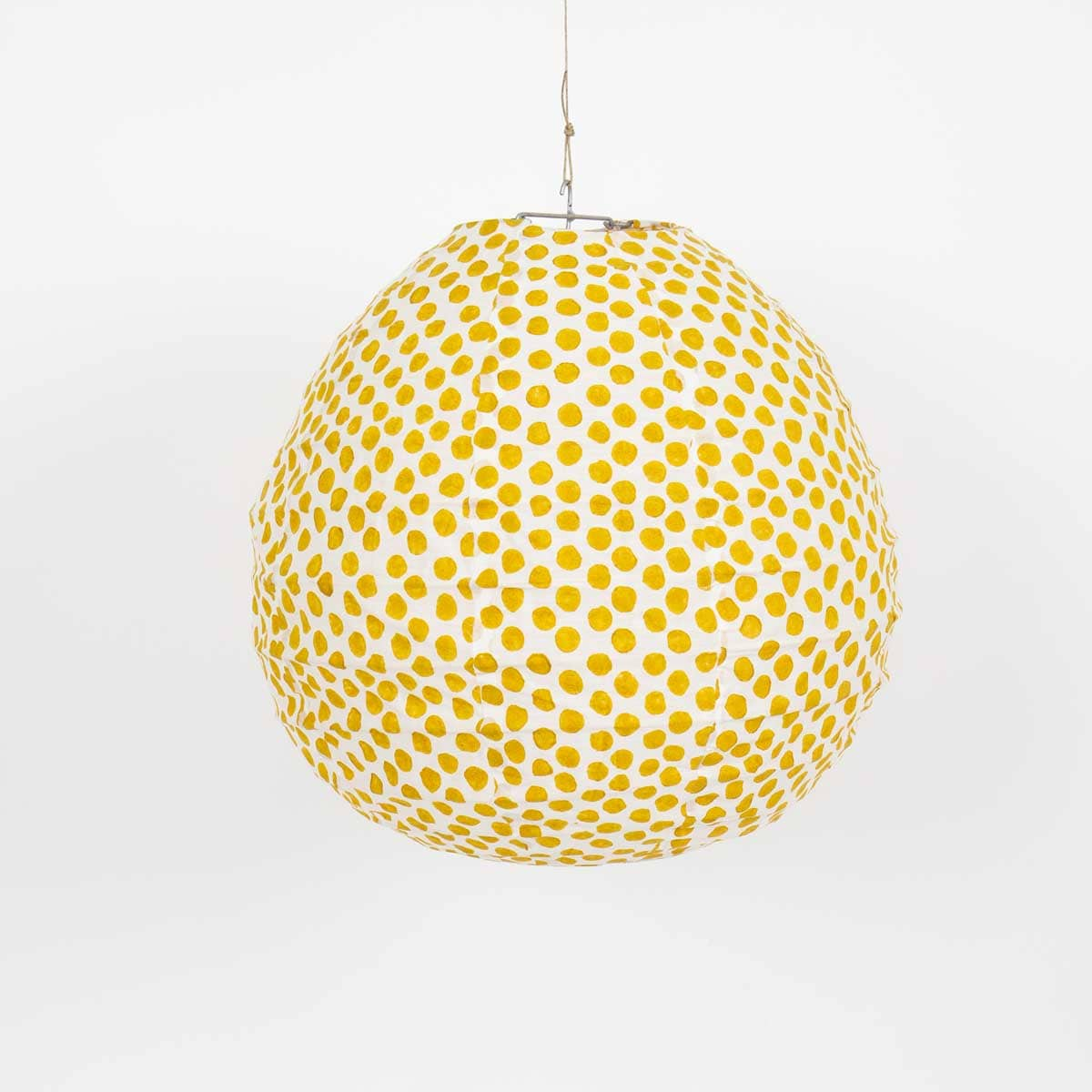 SPOT ON DROP Lampshade XS, gul/vit