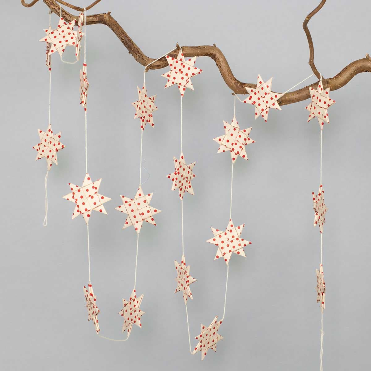 SWEDISH STAR Girlang, vit/röd