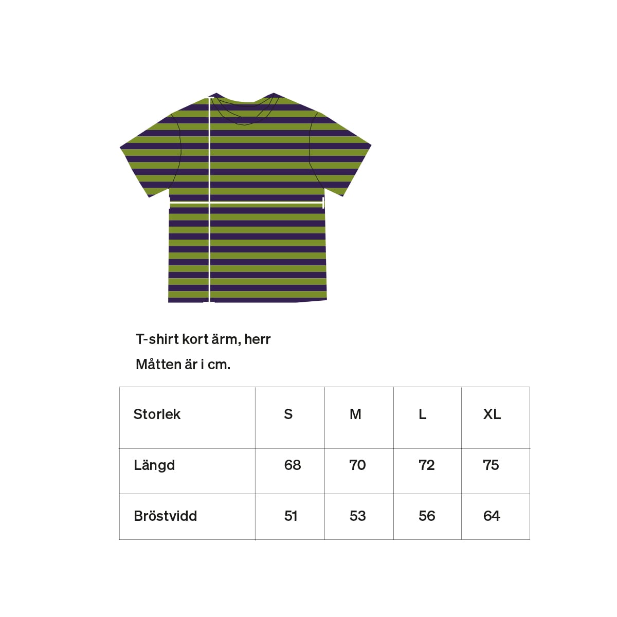 AWOC Men T-shirt, short sleeve, olive/aubergine