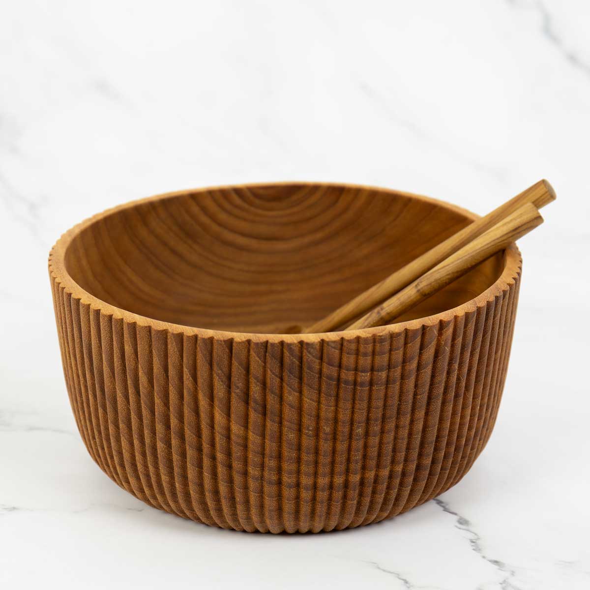 TEAK Stor skål