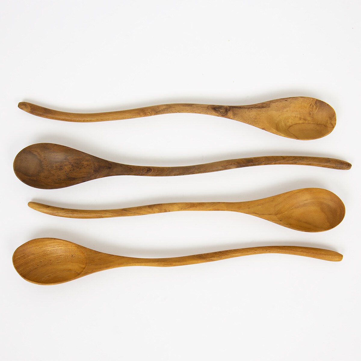 TEAK Crooked spoon