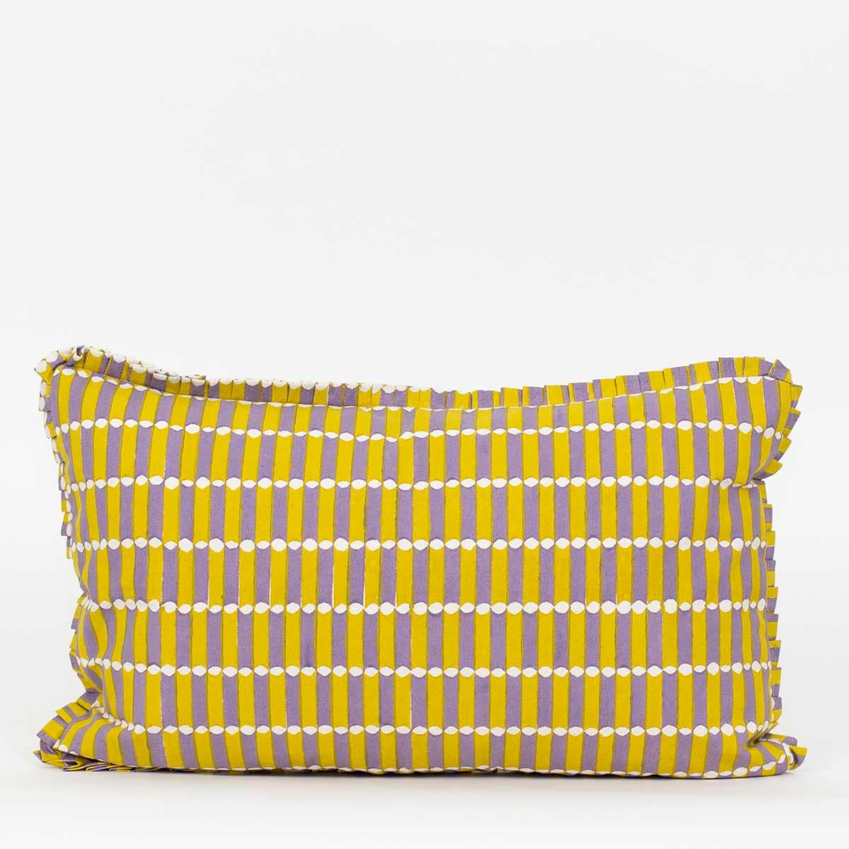 TIVOLI Cushion cover 30x50, yellow/lilac