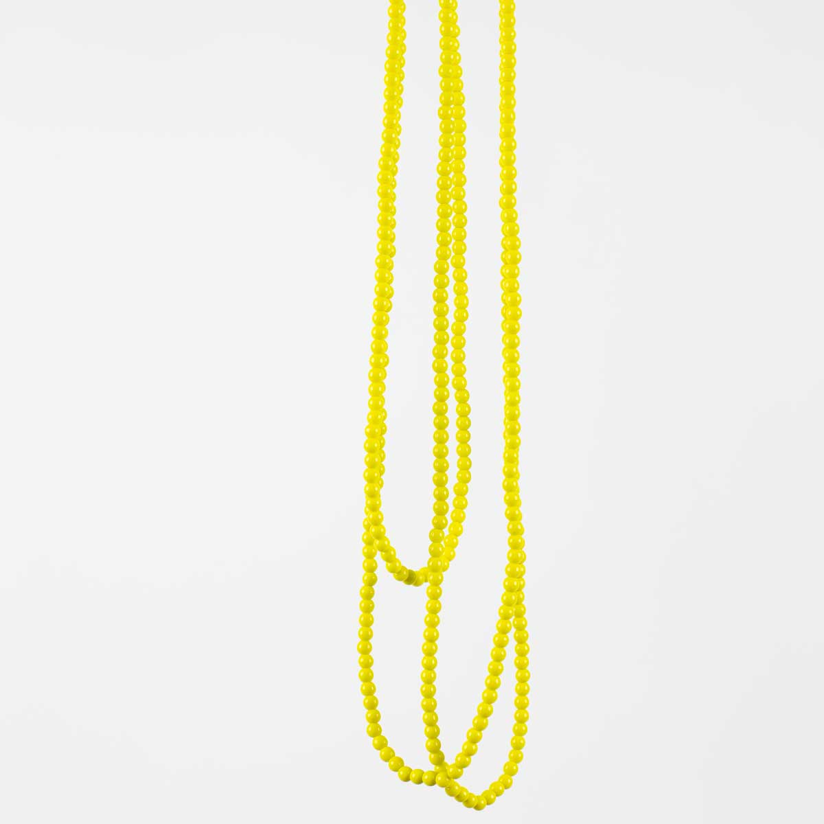 TURKANA GLASS Necklace, yellow