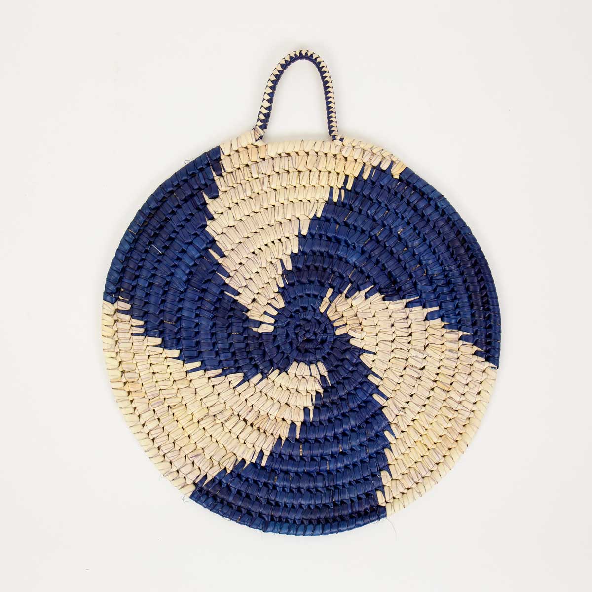 TURKANA Underlägg M, blå/natur