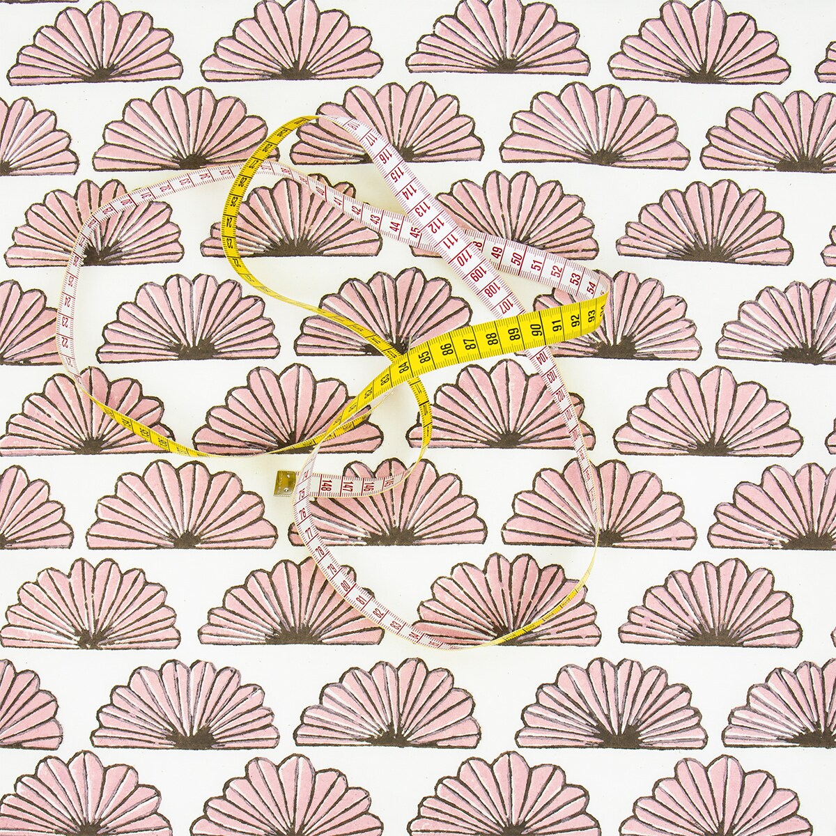 UNFOLD Fabric 114 cm, pink/grey