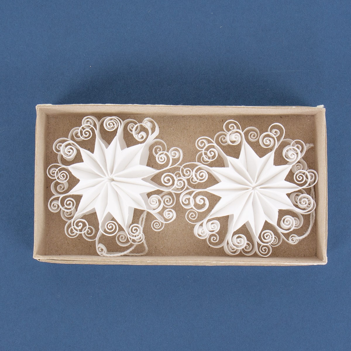 WHIRL Ornament 2-pack, white