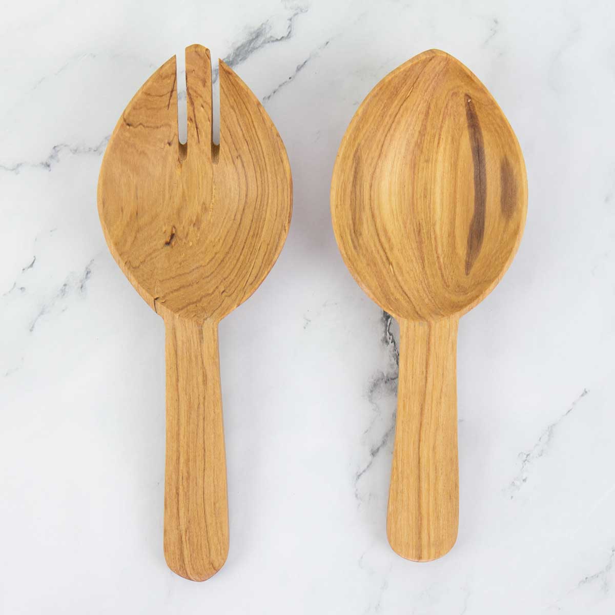 WOOD Salad servers, S