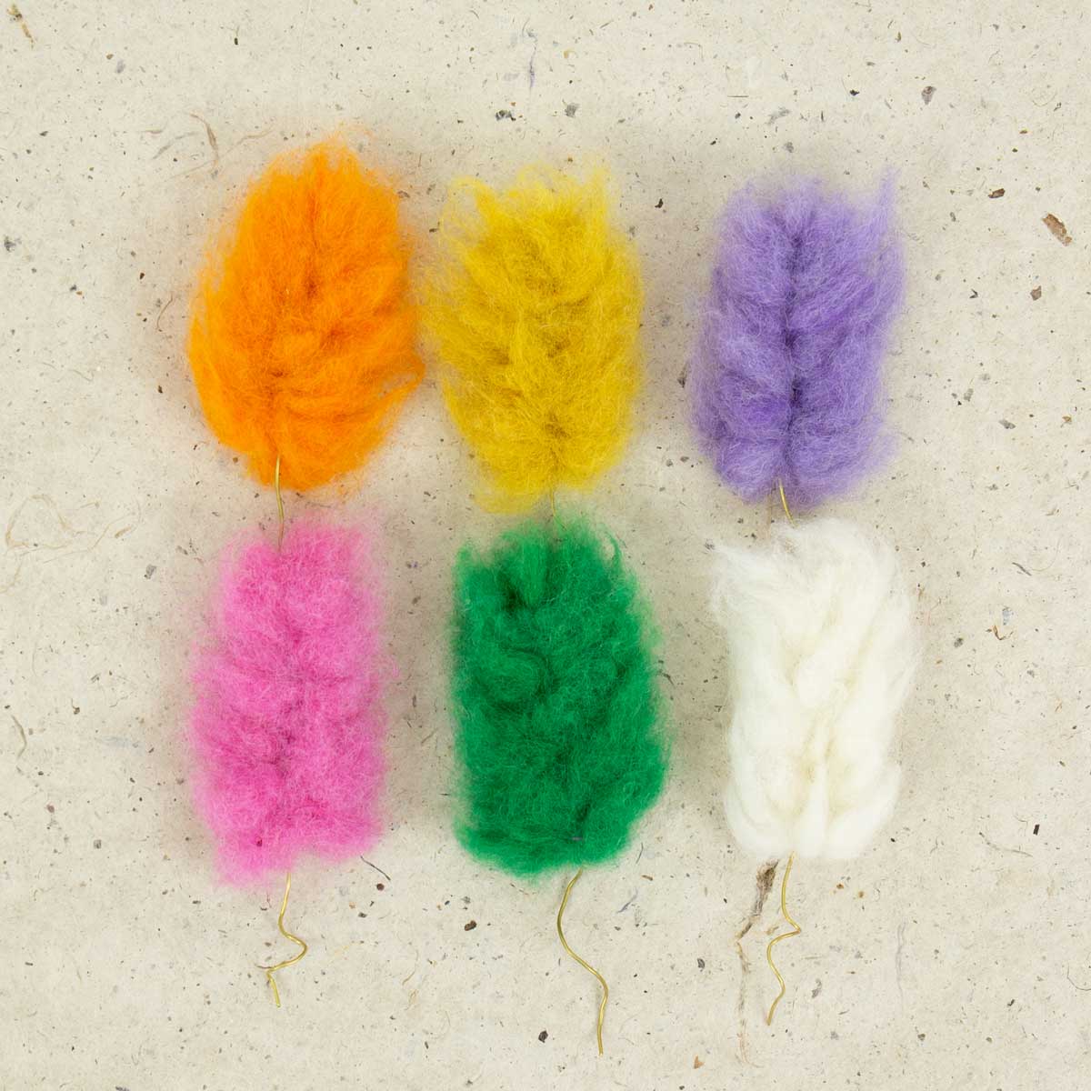 WOOL Feathers 6-pack