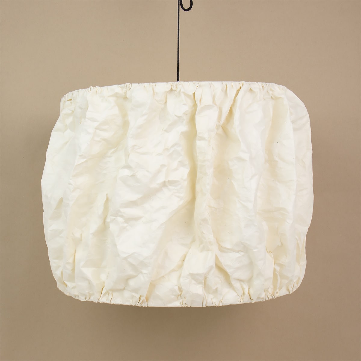 WRINKLE Lampshade L, natural white