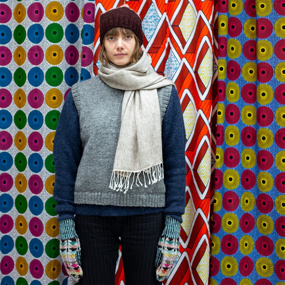 YAK Scarf, beige