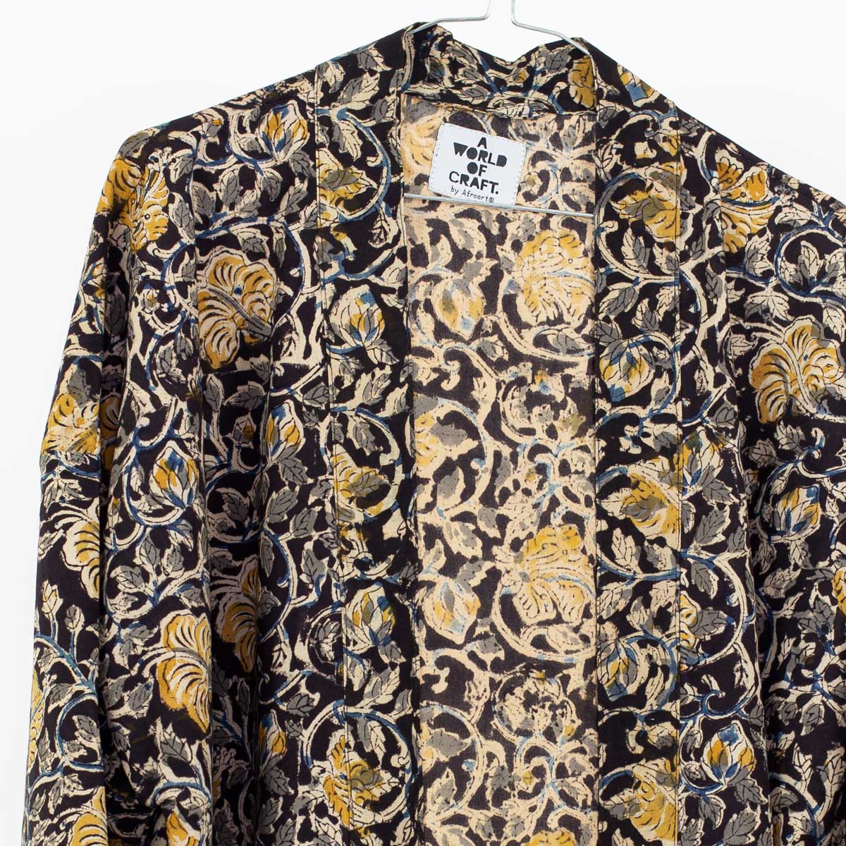 YELLOW POPPY Kimono, kort